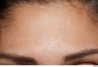 HD Face Skin Iris Montenegro eyebrow face forehead skin pores…
